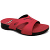 Ceyo Womens Sliders 3400-2 in Red