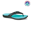 Ceyo Womens flip flop NEW-SPLASH-Z1 in Black and Green