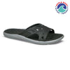 Ceyo Mens Sliders NEW-SPLASH-M in Black and Grey