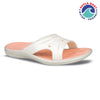 Ceyo Womens Sliders NEW-SPLASH-Z Cream and Salmon