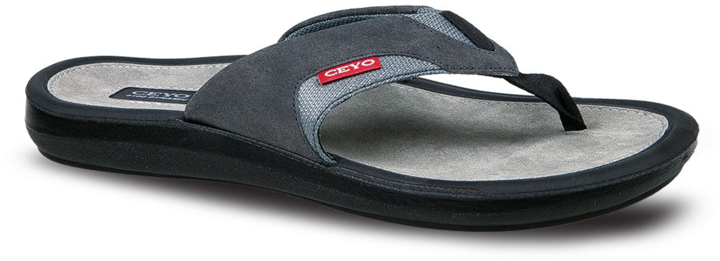 Ceyo Mens Flip Flop 6100-11 Grey