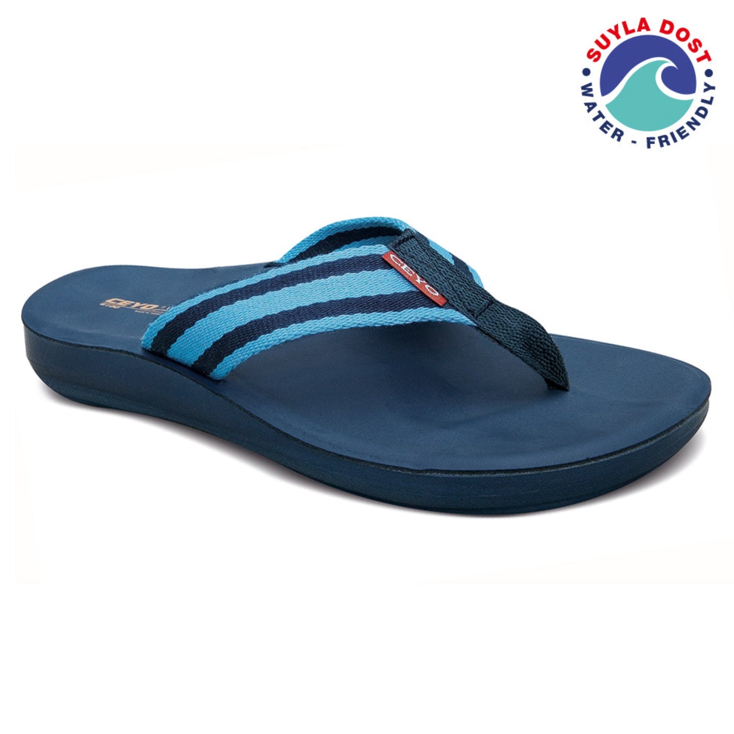 Ceyo Adult Flip Flop 6100-13 in Blue