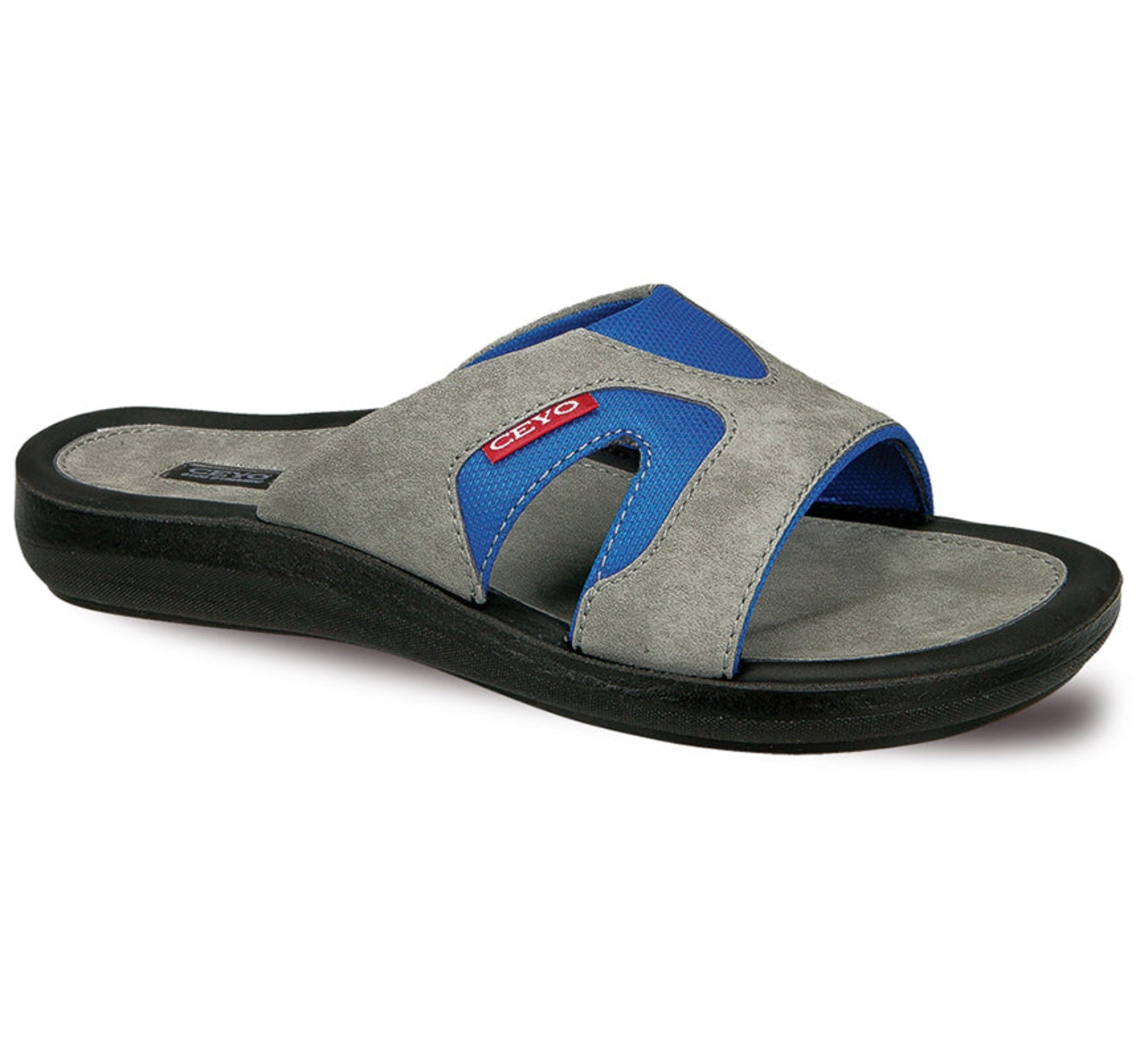 Ceyo Mens Sliders 6100-21 in Blue 