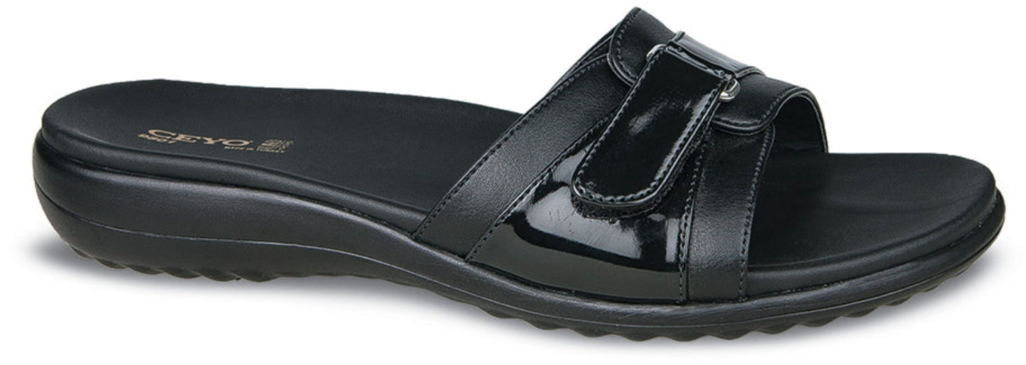 Ceyo Womens Flip Flop 9801-2 in Black