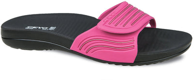 Ceyo Womens Sandal 9814-17 in Pink and Black