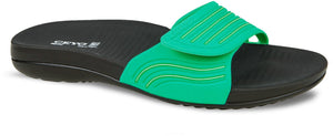 Ceyo Womens Sandal 9814-17 in Green and Black